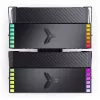 Procesora dzesētājs Jonsbo HX6280 PWM RGB 130 mm, melns