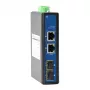 PoE slēdzis 2 porti 1000M ar 2 SFP portiem 1000M