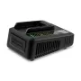 Baterijas lādētājs Karcher 2.445-032.0 — 18 V Li‑Ion, viena nodalījuma, 25×13,3×8,7 cm, 700 g