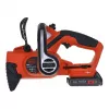 Melns & Decker GKC1820L20 Melns,Oranžs