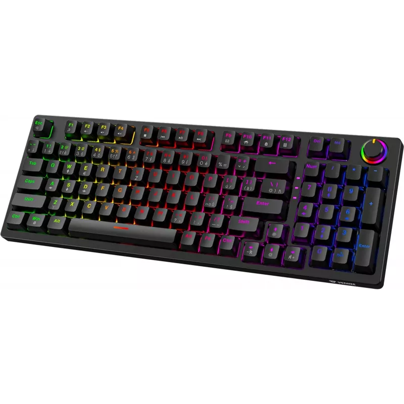 Spēļu komplekts Yenkee YGS 03 ECLIPSE 3-in-1 (klaviatūra, pele, austiņas)
