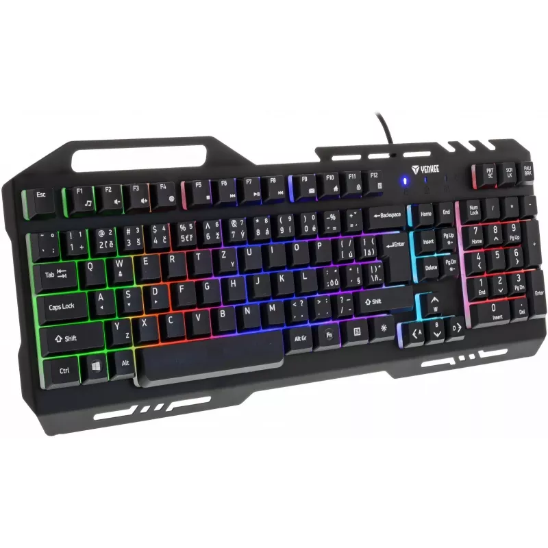 Tastatūra YKB 3200 SHADOW metal, LED