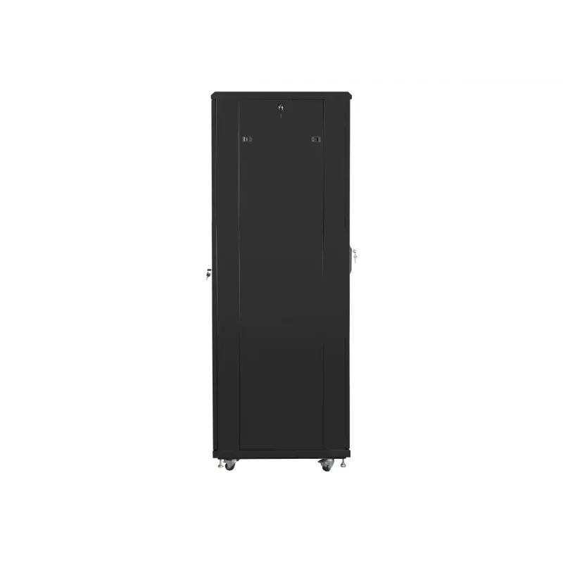 Brīvi stāvošs rack skapis LANBERG FF01-6842-23B 42U, 800 mm dziļums, 600 mm platums, 95 kg, IP20, melns