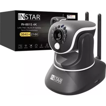 Drošības kamera Instar IN-8815 4K ar LAN PoE un WLAN