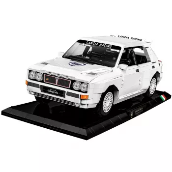 Mērogs 1:12 konstruktors Cobi Lancia Delta HF Integrale EVO Executive Edition, modeļa komplekts