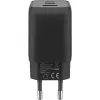 Goobay 64753 Charger for Mobile Devices Headphones - Smartphone - Tablet Melns AC Fast Charging iekštelpu (64753)