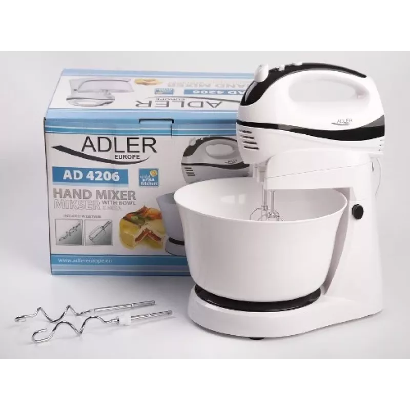 Adler AD 4206 Stāvmaisītājs Melns, Balts 300 W