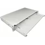 Lightwin Standard 19 inch LWL sadales kaste, 1HE tukšs korpuss savienojumu kastēm (LVL pelēka PREMIUM)