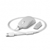 Bezvadu spēļu pele Endgame Gear OP1w 4k balta Frost - ergonomisks viegls dizains