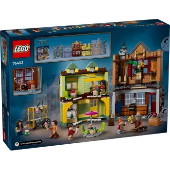 LEGO Harry Potter 76452 Quidditch Supplies Ice Cream Parlour mini‑būves komplekts, 795 detaļas, 6 minifigūras, vecumam 8+