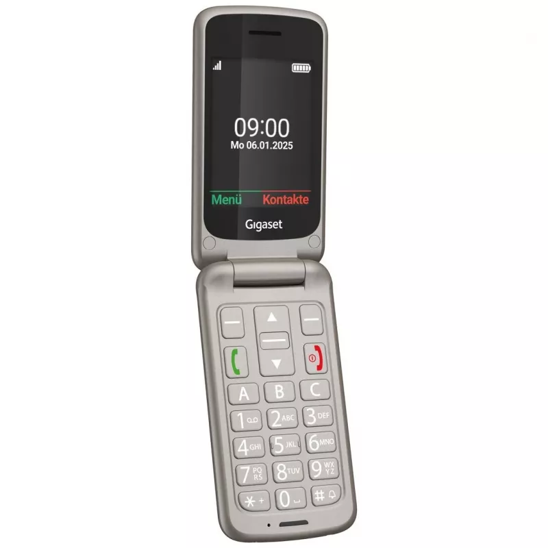 Senior tālrunis Gigaset GL595 2,8 collu 0,3 MP pelēks