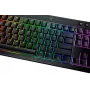 Razer | MelnsWidow V4 Low-Profile Tenkeyless HyperSpeed | Klaviatūra | Bezvadu | US | Bluetooth | Melna | Dzeltenie slēdži