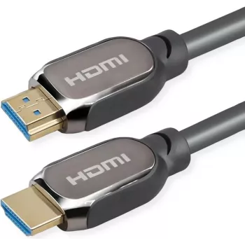 ROTRONIC-SECOMP Roline - HDMI-Kabel mit Ethernet - HDMI männlich zu HDMI männlich - 1 m - Doppelisolierung - Schwarz - im Freien, 8K50/60Hz (7680 x 43