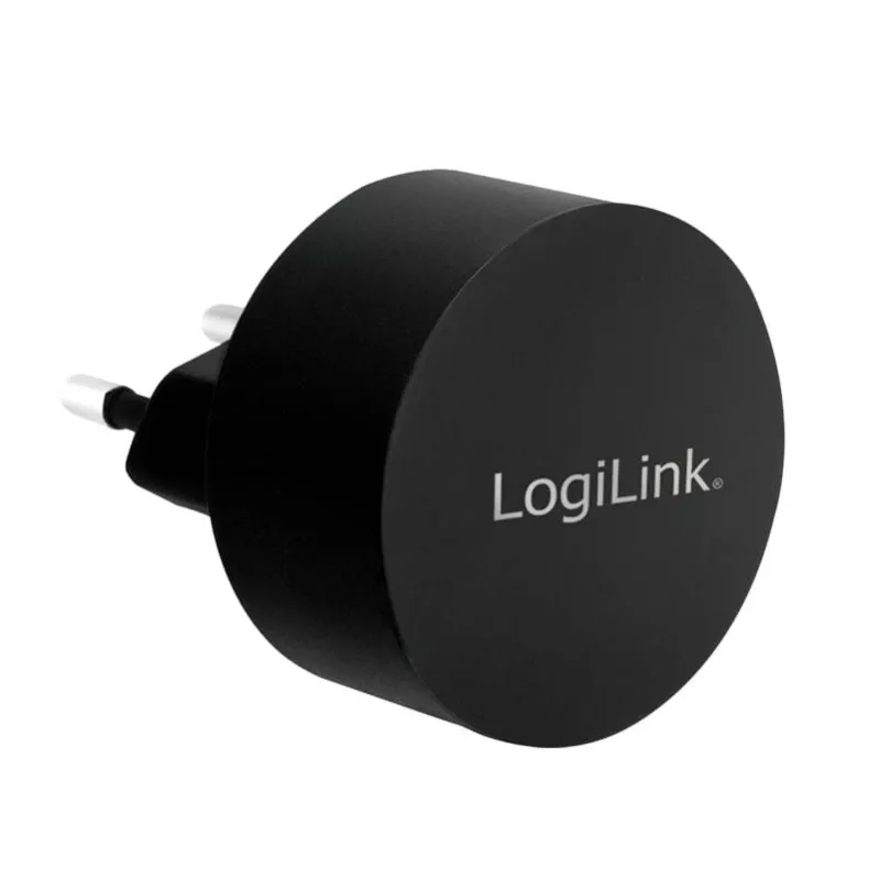 USB kontaktligzdas adapteris LogiLink PA0218 2x USB ports ātrai uzlādei 10.5W