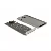 DeLOCK PCI Express 4.0 x16 karte ar 4 iekšējiem NVMe M.2 Key M slotiem, dzesēšanas radiatoru un ventilatoru