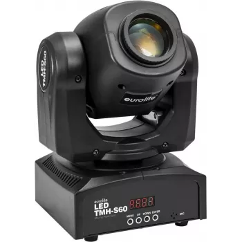 Kustīgā galviņa spots EUROLITE TMH-S60 60W LED — kustīgā galviņa spot gaisma, 60 W LED