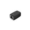 Kabeļu savienotāja adapteris Unitek A1026BK RJ-45 (sieviešu–sieviešu) Cat7 1 Gbit/s melns