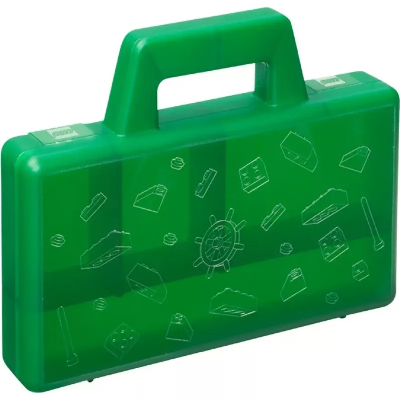 Uzglabāšanas kaste Room Copenhagen Sorting Box LEGO 40870003 zaļa – modulārs rotaļlietām saderīgs organizators