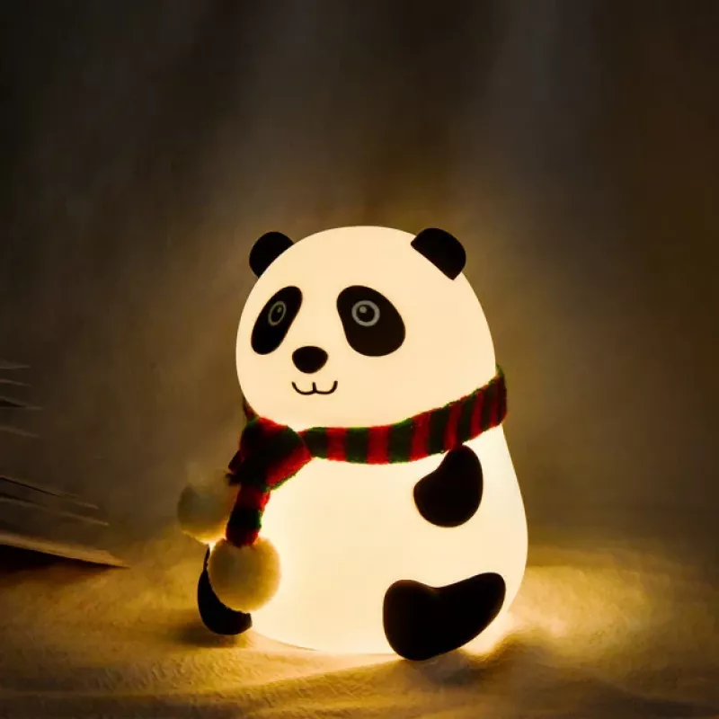 Galda lampa Tellur Panda TLL441181 LED pārnēsājama ar baterijām darbināma naktslampiņa