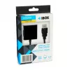 iBox IAHV01 HDMI–VGA adapteris, melns