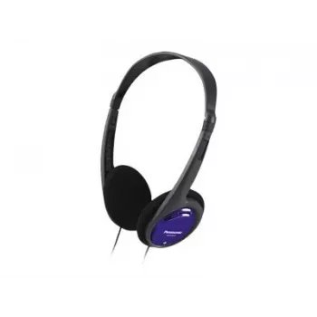 Panasonic RP-HT010E-A melnas/zilas austiņas 1,2 m kabelis īpaši vieglas