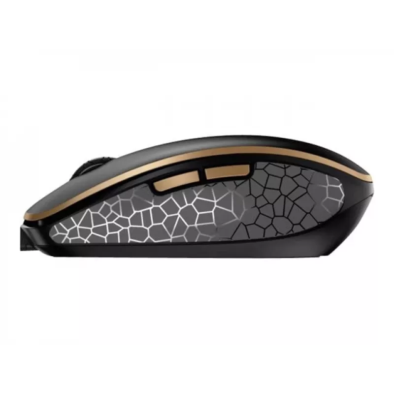 CHERRY DW 9100 plāns klaviatūra pele iekļauta universāla RF Wireless + Bluetooth AZERTY franču melna