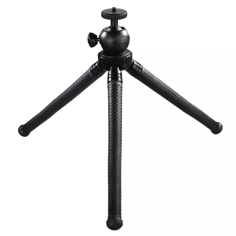 Hama FlexPro statīvs viedtālruņiem / darbības kamerām 3 kājas melns