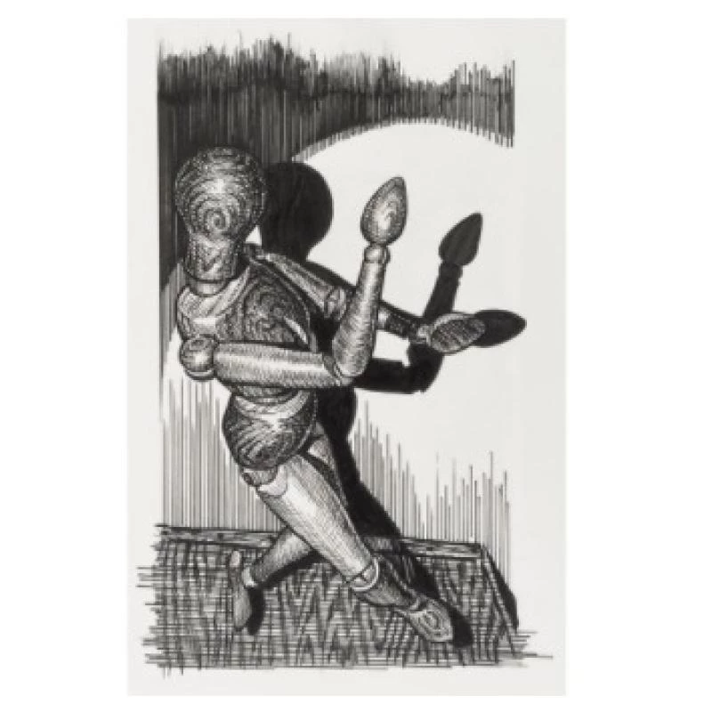 Mehānisko zīmuļu komplekts Faber-Castell 167154 — 6 gab., melna plastmasas korpuss, melns grafīts