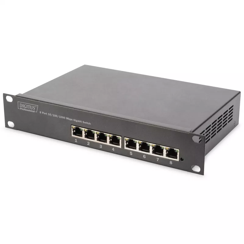 Pie sienas stiprināms plaukts Digitus DN-10-SET-3