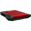 ADATA EX500 HDD/SSD korpuss Melns, Sarkans 2,5 collu