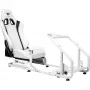 GR300 sacīkšu simulatora kabīne, simulators (balts)