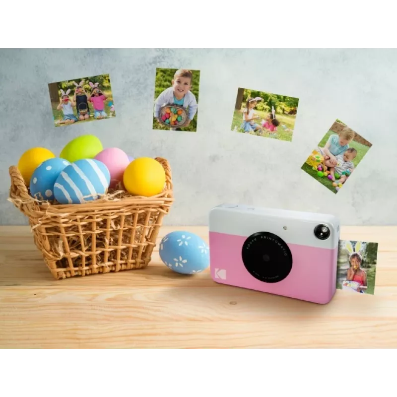 Kodak PRINTOMATIC Momentāno fotogrāfiju kamera, 2x3'', rozā