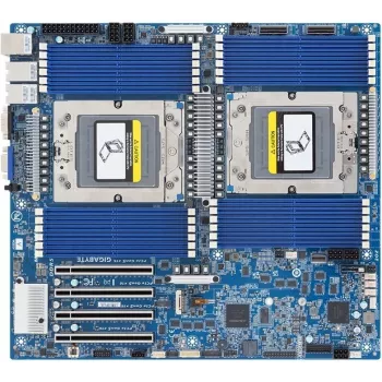 Mātesplate Gigabyte MZ73-LM2 - 3.X - Mikroshēmojums: E-ATX, Ligzda: AM4