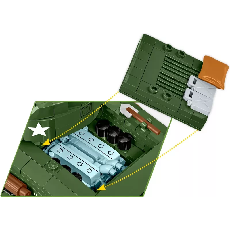 Bloki Sherman M4A2E8 865 bloki