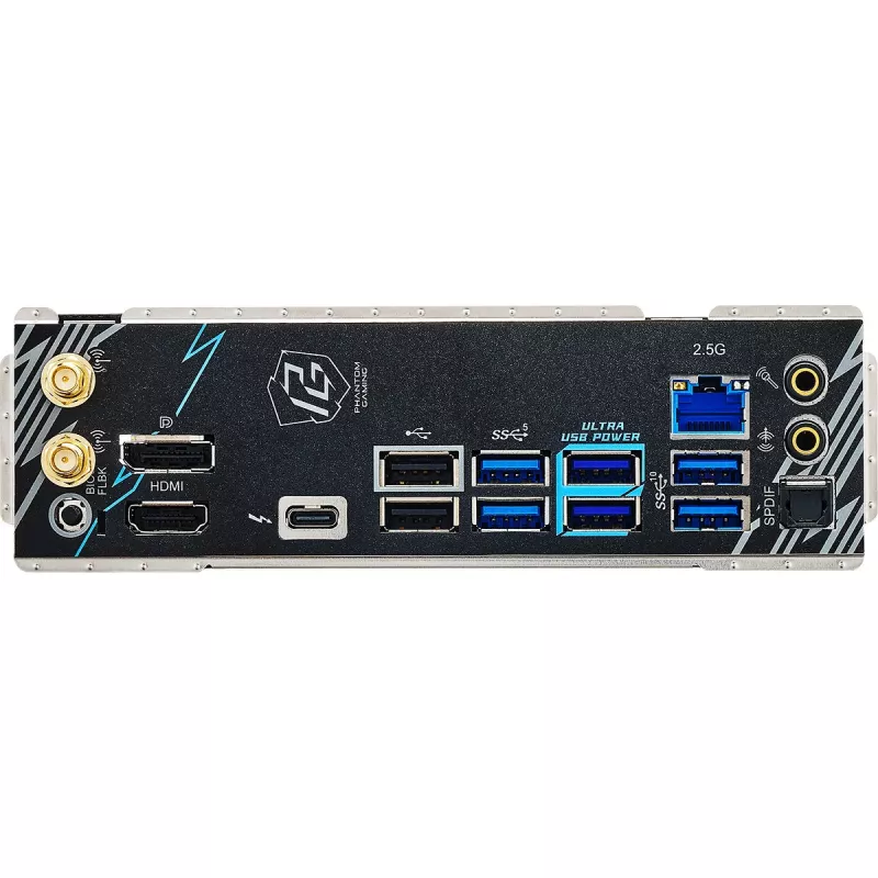 Mātesplate ASRock B860M Lightning WiFi — Intel B860, LGA1851, microATX, DDR5, 4 DIMM, Wi‑Fi 6E, 2.5Gb LAN, Thunderbolt 4