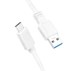 USB kabelis LogiLink CU0174 USB 3.2 Gen 1 1m USB A USB C Balts