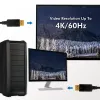 LogiLink CD0103 DisplayPort kabelis DP/M – DP/M, 4K/60 Hz, CCS, melns, 5 m (CD0103)
