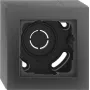 Gira AP-Enclosure 1f Frame Melns m 106109 (106109)
