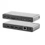 ALOGIC DV4 - dokstacija - klēpjdatoram - USB-C / USB-A - 3 x HDMI, DP - 1GbE (DUCDV4)