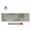 Keychron C2 Pro 8K tastatūra, universāla, USB, QWERTY, US International, pelēka