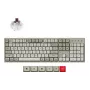 Keychron C2 Pro 8K tastatūra, universāla, USB, QWERTY, US International, pelēka