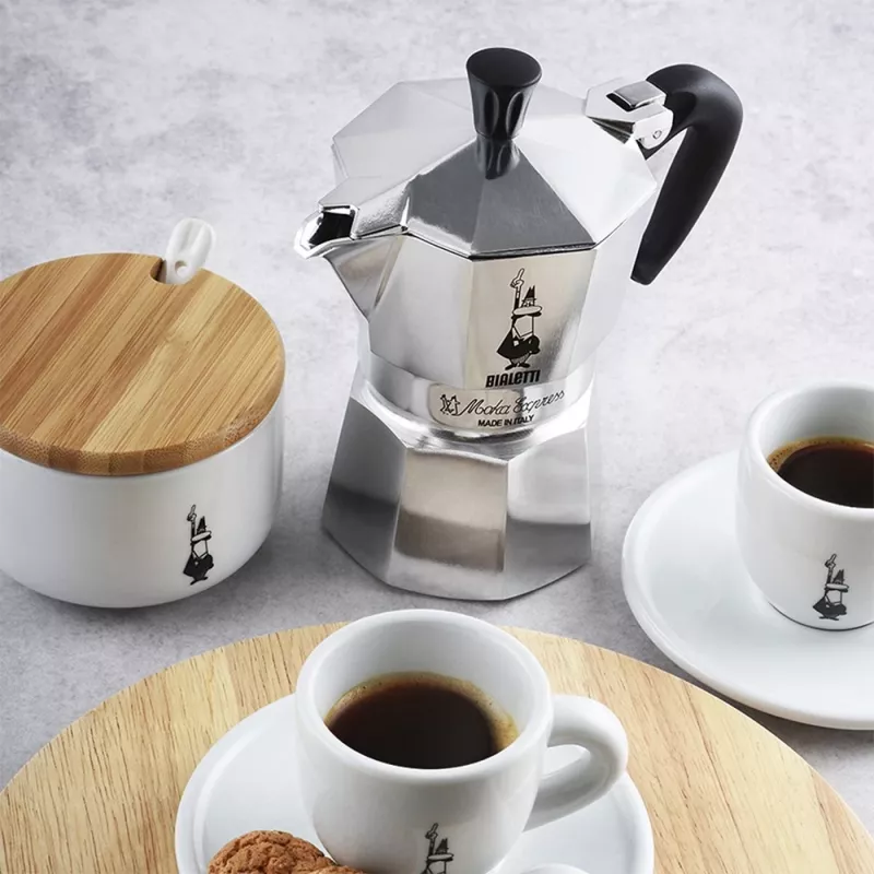 Bialetti Moka Express Moka katliņš 0.775 L Alumīnijs, Melns