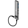 Goobay Slim 4-Port USB-Hub USB-C uz/USB-A 5 Gbit/s - Plug USB 3.2 (76563)