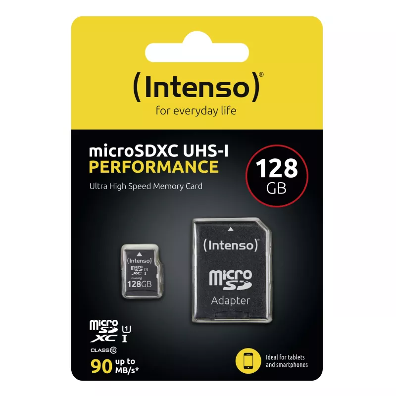 Atmiņas karte Intenso 128GB MicroSD UHS-I Class 10 3424491