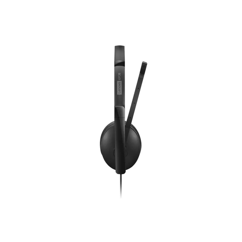 Lenovo 4XD1M45627 austiņas/headset Vadu Austiņu lente USB Type-C Melns