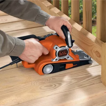 Black & Decker KA88 portatīvā lentas slīpmašīna Oranža