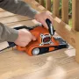 Black & Decker KA88 portatīvā lentas slīpmašīna Oranža