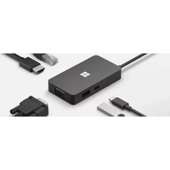 Laptop Dock Microsoft 1E4-00002 Melns