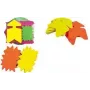agipa signāletiķešu sortiments, fluorescējošs divkrāsu (katrai pusei cita krāsa), dažādas krāsas (60013)