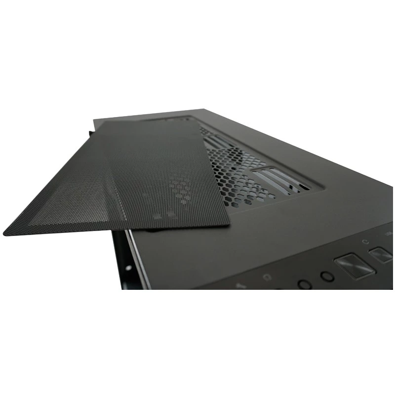 LC Power Gaming 709B Solar_System_X - Tornis - ATX - bez barošanas bloka - Melns - USB/Audio (LC-709B-ON)